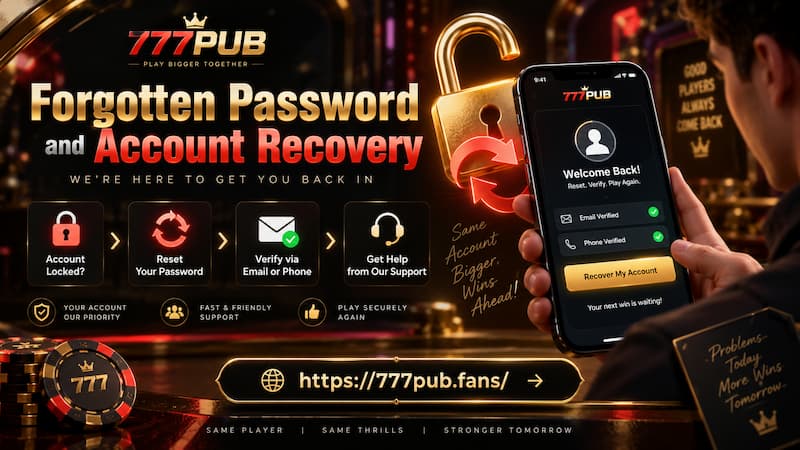 Forgotten Password and Account Recovery