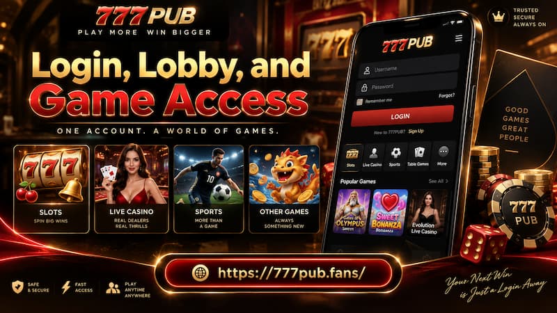 Login, Lobby, and Game Access