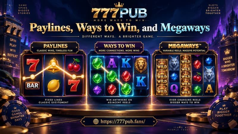 Paylines, Ways to Win, and Megaways